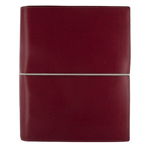 Filofax Domino Organiser A5 Red with Elasticated Closure 27872 Filofax Domino Organiser A5 Red with Elasticated Closure 27872