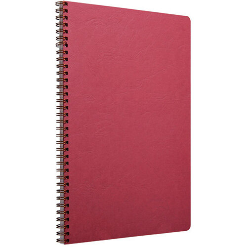 Clairefontaine Age Bag Wirebound Notebook A4 Red Pack of 5 781452C