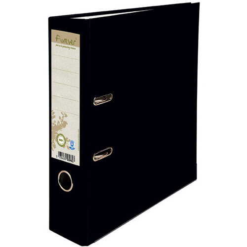 Forever PremTouch Lever Arch File A4 80mm Black Pack of 10 12345E Forever PremTouch Lever Arch File A4 80mm Black Pack of 10 12345E