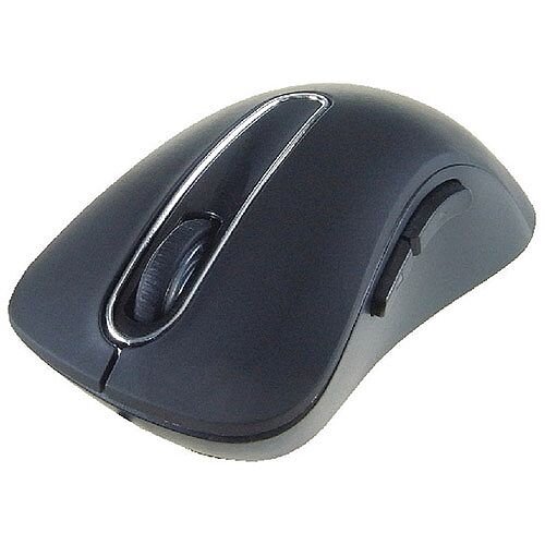 Computer Gear Wireless 5-Button Optical Scroll Mouse Black 24-0544