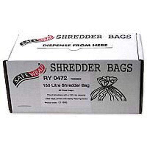 Robinson Young Safewrap Shredder Bags 150 Litre Pack 50