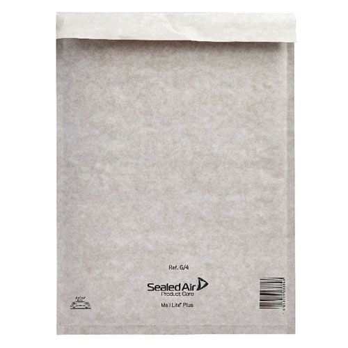 Mail Lite Plus Oyster Mailing Envelopes, 240x330mm (Pack of 50) - Lightweight and Padded for Safe Mailing