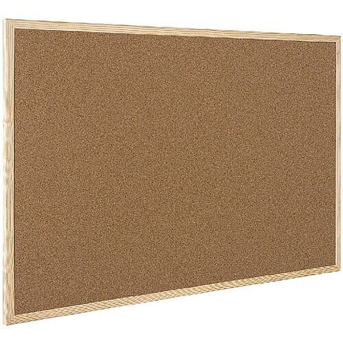 Q-Connect Cork Board Wooden Frame 900 x 1200mm KF03568