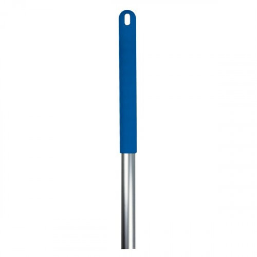 Hygiene Socket Mop Handle Anodised Aluminium Blue 103131