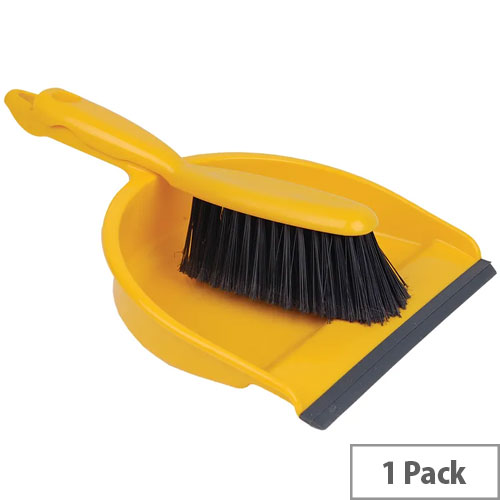 Bentley Dustpan and Brush Set Yellow 8011/Y