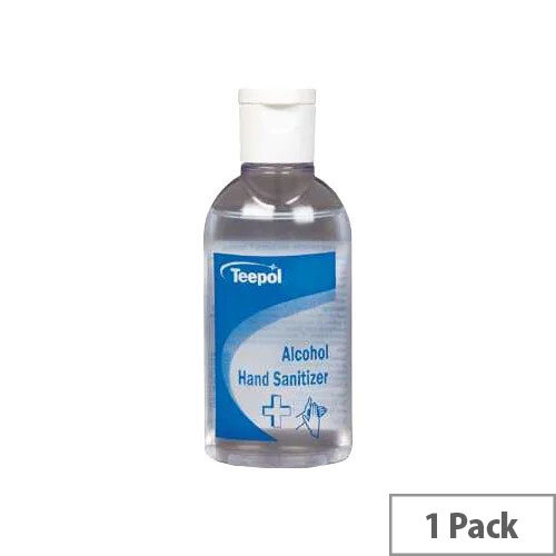 Teepol Ethanol-Based Hand Sanitiser Gel 500ml PCS 97238 - Fully Approved, Antibacterial, Single Bottle