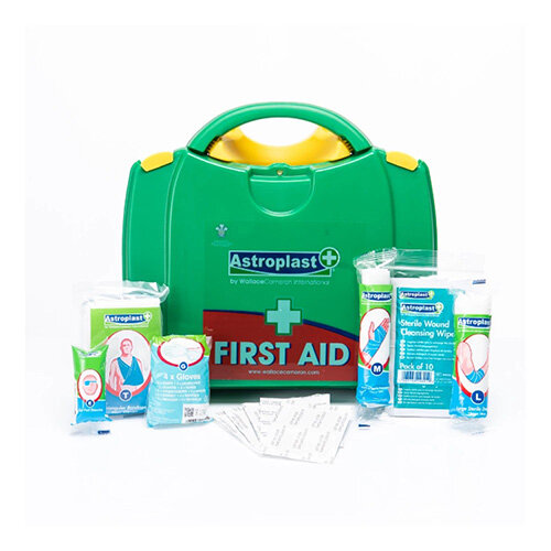 Astroplast HSA First Aid Kit, Green Box, 1-20 Person - Compliant with HSA Standards for Workplaces