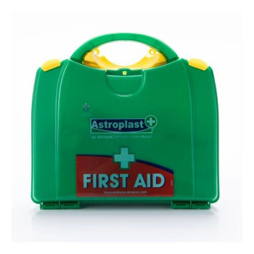 Green Box HSE First Aid Kit, 1-10 Person (Ref 1001007) - Compact First Aid Kit for Small Offices