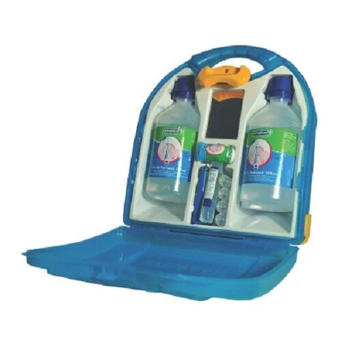 Mezzo Eye Wash First Aid Kit Dispenser, HSA Up to 5 Person (Ref 1005005) - Essential Eye Care Kit