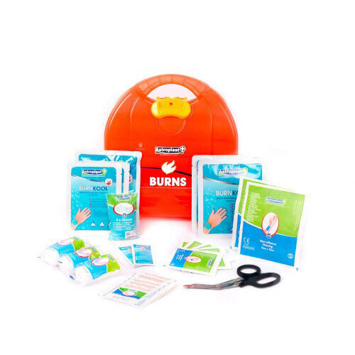 Astroplast Mezzo Burns Dispenser First Aid Kit, Up to 10 Person (Ref 1009004) - Comprehensive Burns Treatment Kit