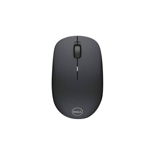 Dell WM126 Wireless Optical Mouse Black Comfort Design Connects Up to Six Compatible Devices with a Single Receiver