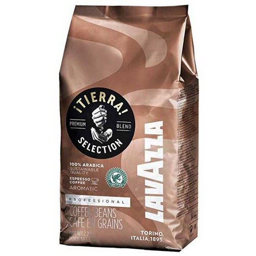 Lavazza iTierra Sel Rainforest Alliance Coffee Beans - 1kg Bag, Ethically Sourced