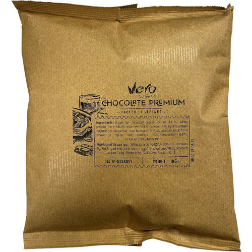 Vero Premium Granulated Instant Hot Chocolate - 750g, Ideal for LB 2600 Coffee Machines