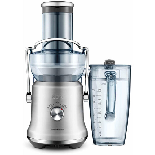 Sage the Nutri Juicer Cold Plus Slow juicer 1300 W Stainless steel, Transparent