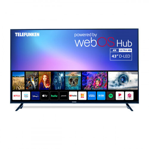 Telefunken 43" DLED UHD WEBOS Smart TV N18G-TF-TS4320