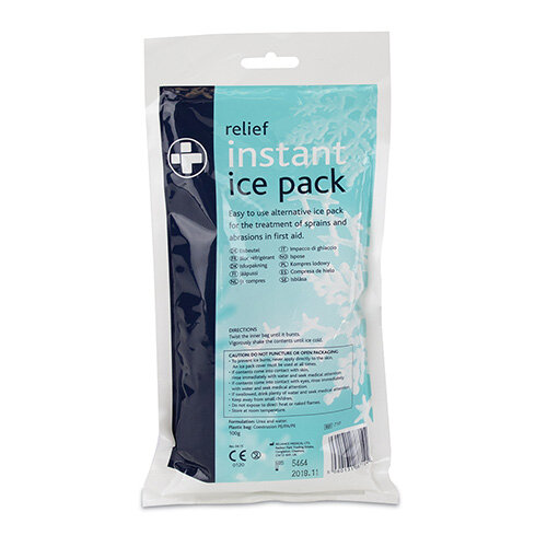RELIEF Instant Ice Pack, Large 27cm x 13cm, SINGLE