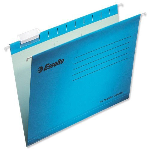 Esselte Pendaflex Economy Suspension File - A4, Blue, Pack of 25