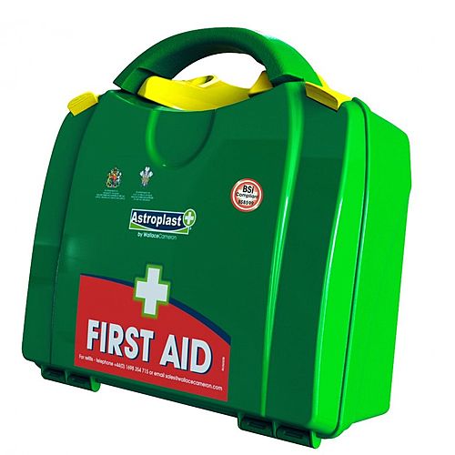 BSI Large First Aid Kit Food Hygiene Conforms BS8599-1 Standards Up to 20 Person 1003041