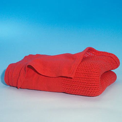 Ambulance Style Red Cotton First Aid Blanket Pack 1 4608001