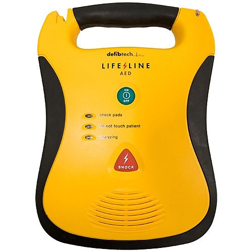 Defibtech Lifeline AED Semi-Automatic Defibrillator - Lightweight, fully integrated design - Rugged and Durable - simple and intuitive - Clear Voice Prompts -DDU-100E Defibtech Lifeline AED Semi-Automatic Defibrillator - Lightweight, fully integrated design - Rugged and Durable - simple and intuitive - Clear Voice Prompts -DDU-100E