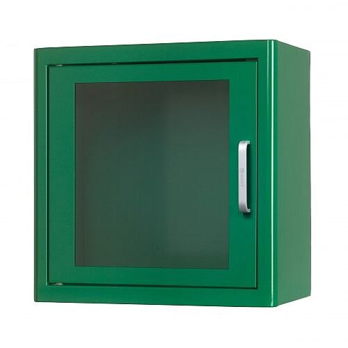 ARKY Indoor Alarmed Defibrillator AED Cabinet Green HA60.122