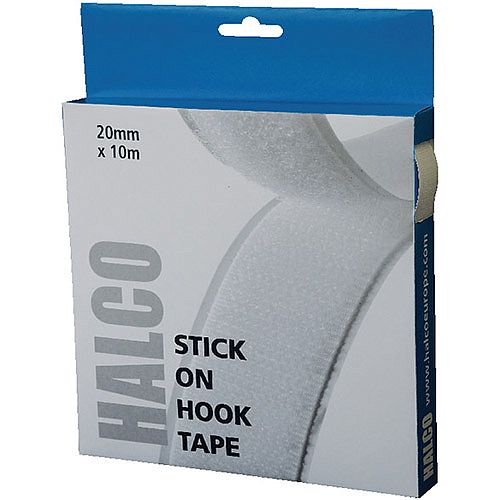 Halco Stick On Hook Roll 20mm x 10m