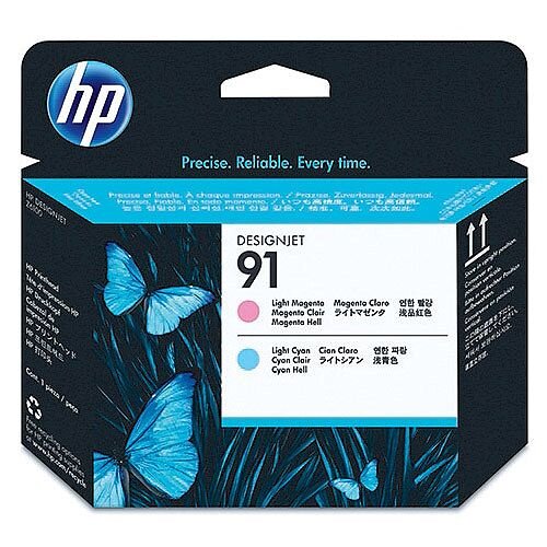 Hewlett Packard No 91 Light Magenta/Light Cyan Printhead C9462A Hewlett Packard No 91 Light Magenta/Light Cyan Printhead C9462A
