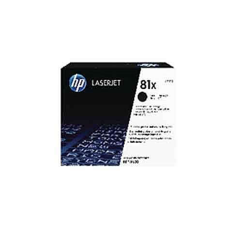 HP 81X High Yield Original Laserjet Cartridge Black CF281X