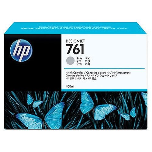 Hewlett Packard No761 Design Jet Inkjet Cartridge 400ml Grey CM995A Hewlett Packard No761 Design Jet Inkjet Cartridge 400ml Grey CM995A