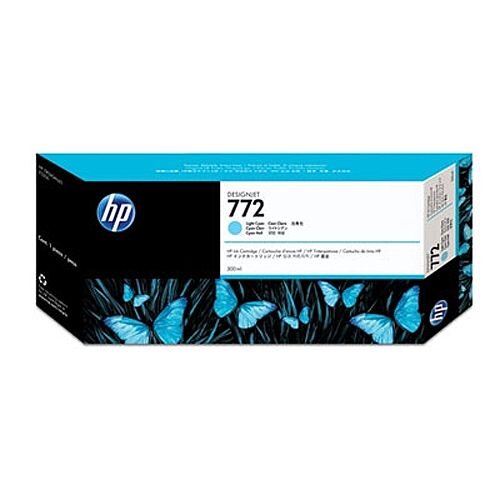 Hewlett Packard No772 Design Jet Inkjet Cartridge 300ml Light Cyan CN632A