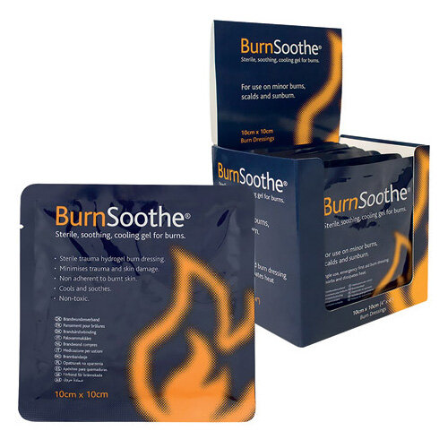 Reliance Medical BurnSoothe Burn Dressing 100 x 100mm Pack of 10 394 Reliance Medical BurnSoothe Burn Dressing 100 x 100mm Pack of 10 394