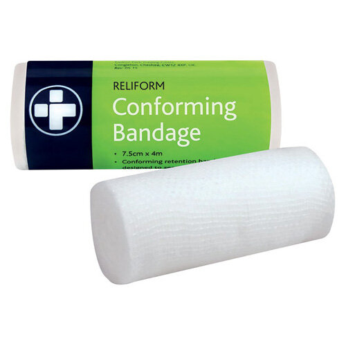 Reliance Medical Reliform Conforming Bandage 75mmx4m Pack of 10 432