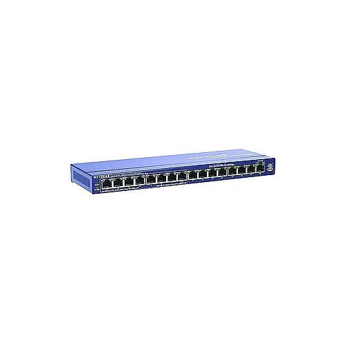 Netgear ProSafe FS116P 16 Ports Ethernet Switch 16 x Fast Ethernet Network 2 Layer Supported Wall Mountable Netgear ProSafe FS116P 16 Ports Ethernet Switch 16 x Fast Ethernet Network 2 Layer Supported Wall Mountable