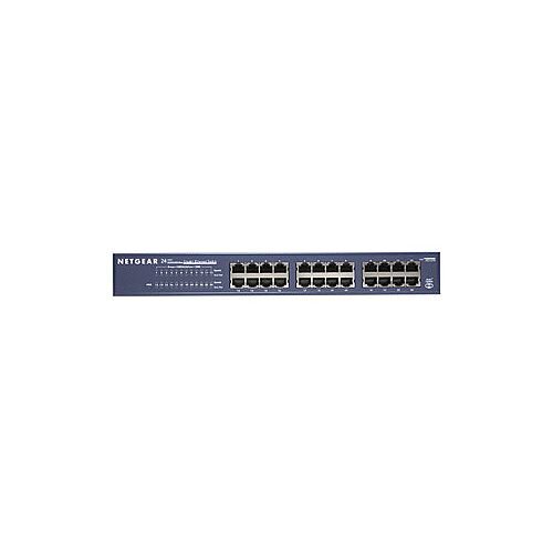 Netgear ProSafe JGS524 24 Ports Ethernet Switch 24 x Gigabit Ethernet Network 2 Layer Supported Rack-mountable Desktop Netgear ProSafe JGS524 24 Ports Ethernet Switch 24 x Gigabit Ethernet Network 2 Layer Supported Rack-mountable Desktop