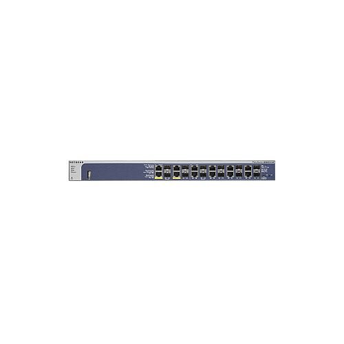 Netgear ProSafe GSM7212F 12 Ports Manageable Ethernet Switch 12 x Gigabit Ethernet Network 12 Expansion Slot Twisted Pair 2 Layer Supported 1U High Desktop Rack-mountable Netgear ProSafe GSM7212F 12 Ports Manageable Ethernet Switch 12 x Gigabit Ethernet Network 12 Expansion Slot Twisted Pair 2 Layer Supported 1U High Desktop Rack-mountable