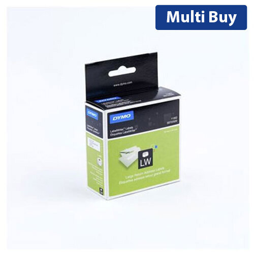 Dymo 11352 LabelWriter Labels, 25 x 54mm (Pack of 500) 