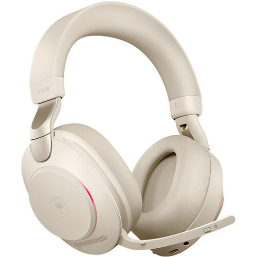 Jabra Evolve2 85 380a MS Stereo Headset Beige 706487020530 Jabra Evolve2 85 380a MS Stereo Headset Beige 706487020530