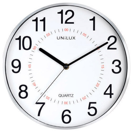 Unilux Aria Clock Metal Grey 400094280