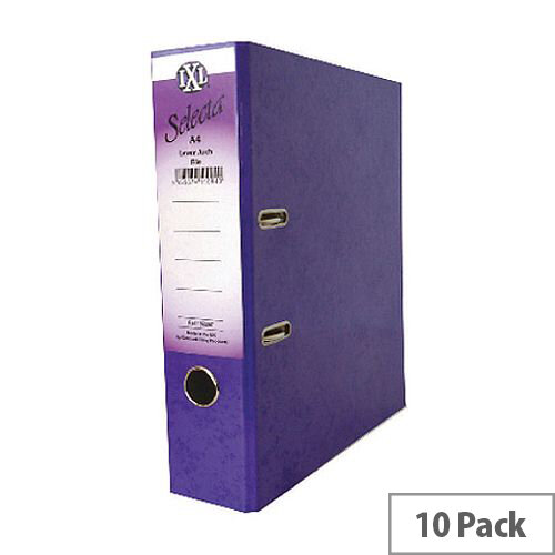 Concord A4 File 70mm Purple IXL Lever Arch Pack of 10 162287 Concord A4 File 70mm Purple IXL Lever Arch Pack of 10 162287