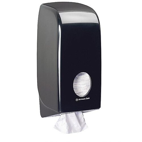 Kimberly Clark Aquarius Bulk Pack Toilet Tissue Plastic Dispenser Black 7172