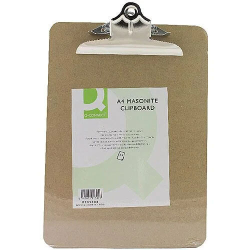 Q-Connect Clipboard Masonite A4