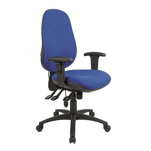 Cappela High Back Ergonomic Posture Office Chair Blue KF03494 Cappela High Back Ergonomic Posture Office Chair Blue KF03494