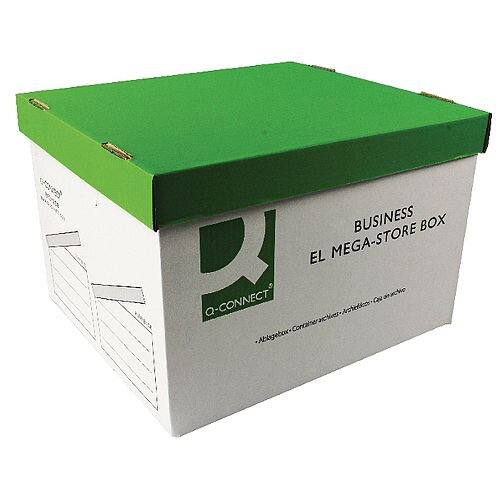 Q-Connect Business EL Mega Store Box 383x430x295mm 10 Pack Q-Connect Business EL Mega Store Box 383x430x295mm 10 Pack
