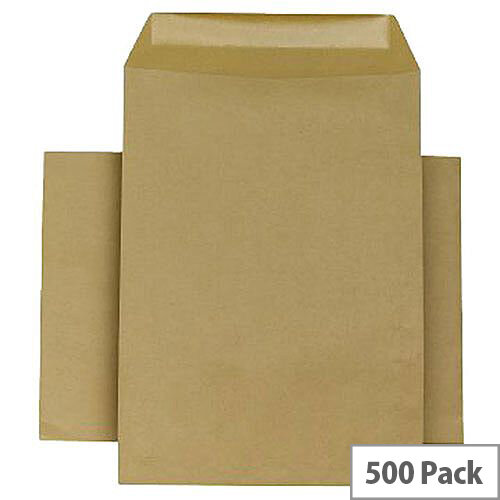 Q-Connect Envelopes C5 80gsm Manilla Self-Seal Pack of 500 KF3516