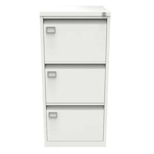 Jemini Filing Cabinet 3 Drawer White KF78707