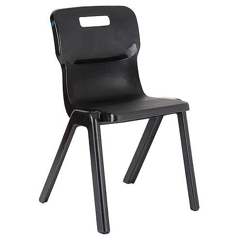 Titan One Piece School Chair Size 5 430mm Charcoal Pack of 30 Titan One Piece School Chair Size 5 430mm Charcoal Pack of 30