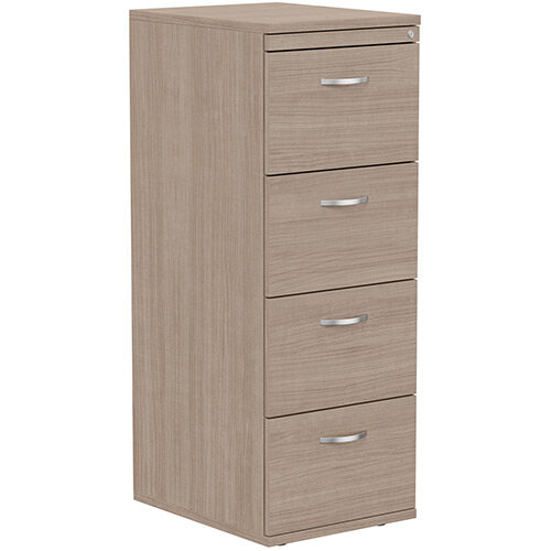 4 Drawer Wooden Filing Cabinet in Cherry Marbella Height 1320mm  - Universal Storage Can Be Used Alone Or Accompany The Switch, Komo or Ashford Ranges