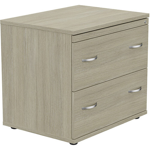 2 Drawer Side Filer Cabinet Arctic Oak  - Universal Storage Can Be Used Alone Or Accompany The Switch, Komo or Ashford Ranges