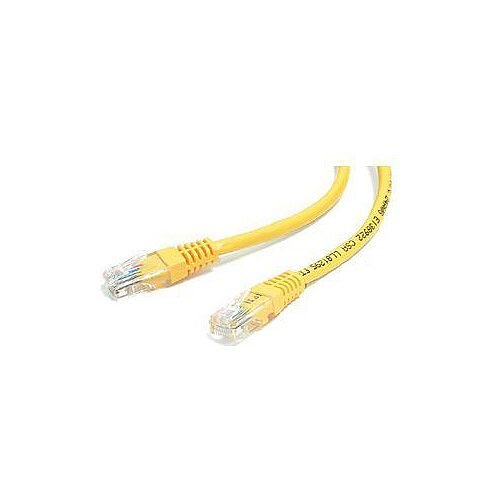 StarTech 1 ft Yellow Molded Cat5e UTP Patch Cable Cat 5e 1 ft 1 x RJ-45 Male 1 x RJ-45 Male Yellow M45PATCH1YL StarTech 1 ft Yellow Molded Cat5e UTP Patch Cable Cat 5e 1 ft 1 x RJ-45 Male 1 x RJ-45 Male Yellow M45PATCH1YL