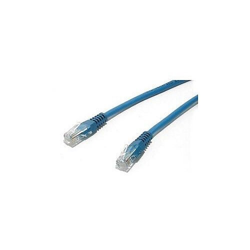 StarTech 20 ft Blue Molded Cat5e UTP Patch Cable Cat 5e 20 ft 1 x RJ-45 Network 1 x RJ-45 Network Blue M45PATCH20BL